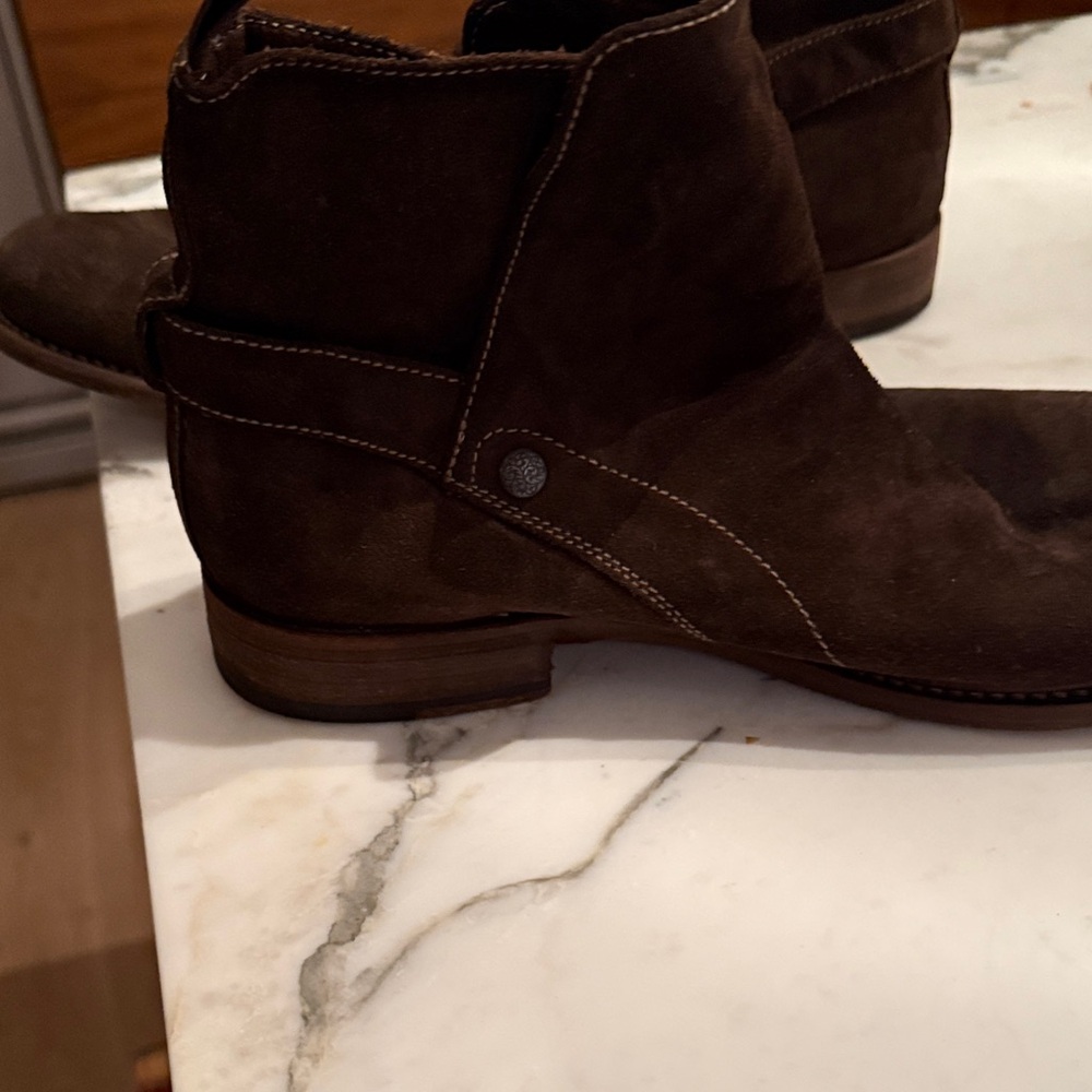 Paul Smith Dark Brown Chukka Boots with Buckle - Picture 5 of 5